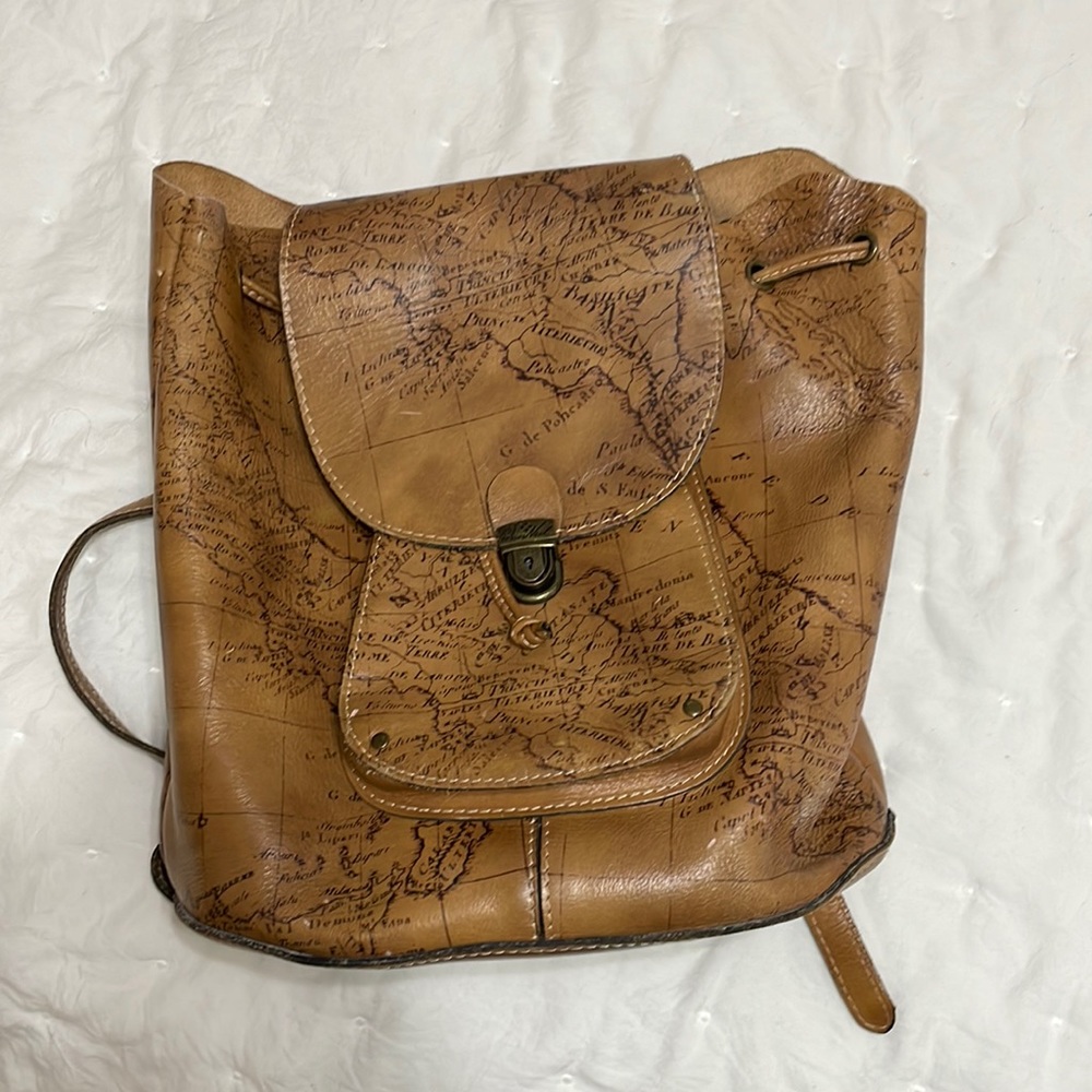 Patricia Nash Map Bag backpack
